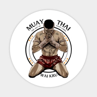 Muay Thai Wai Kru Magnet